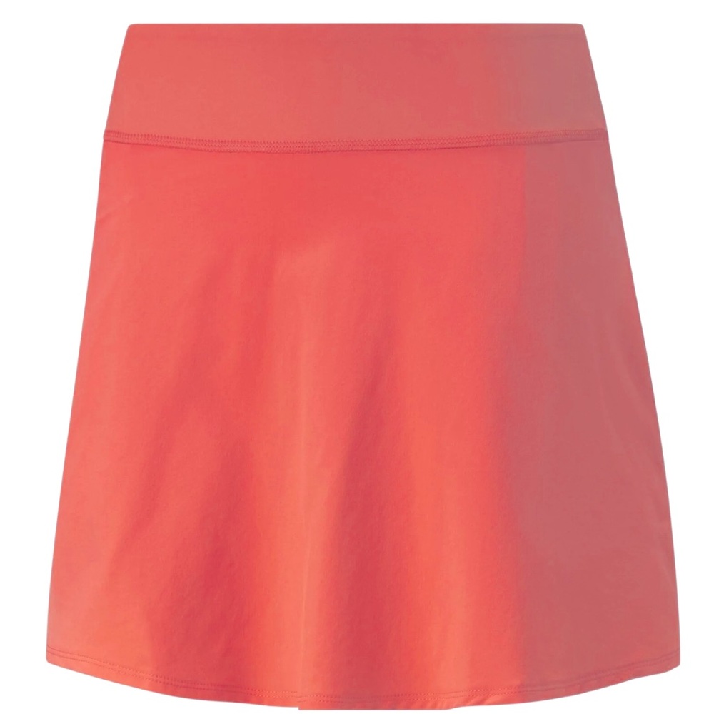 NWT Puma Golf Ladies PWR Shape Solid Skirt/Skort Hot Coral 2XL